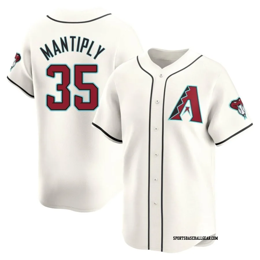 Joe Mantiply Men's Arizona Diamondbacks White Limited Home Jersey