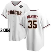 Joe Mantiply Men's Arizona Diamondbacks White Replica Home 2023 World Series Jersey