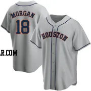 Joe Morgan Men's Houston Astros Gray Replica Road Jersey