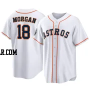 Joe Morgan Men's Houston Astros White Replica 2022 World Series Home Jersey