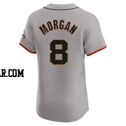 Joe Morgan Men's San Francisco Giants Gray Elite Road Jersey