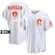 Joe Morgan Men's San Francisco Giants White Replica 2021 City Connect Jersey