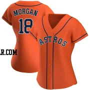 Joe Morgan Women's Houston Astros Orange Authentic Alternate Jersey