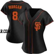 Joe Morgan Women's San Francisco Giants Black Replica Alternate Jersey