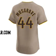 Joe Musgrove Men's San Diego Padres Brown Elite Alternate Jersey