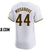 Joe Musgrove Men's San Diego Padres White Elite Home Jersey