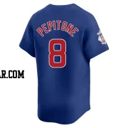 Joe Pepitone Men's Chicago Cubs Royal Limited Alternate Jersey