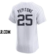 Joe Pepitone Men's New York Yankees White Elite Home Jersey