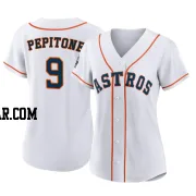 Joe Pepitone Women's Houston Astros White Authentic 2022 World Series Home Jersey