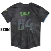 Joe Rock Toddler Tampa Bay Rays Charcoal Limited 2024 City Connect Jersey