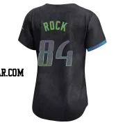 Joe Rock Women's Tampa Bay Rays Charcoal Limited 2024 City Connect Jersey