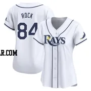 Joe Rock Women's Tampa Bay Rays White Limited Home Jersey