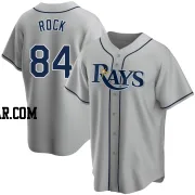 Joe Rock Youth Tampa Bay Rays Gray Replica Road Jersey