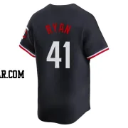 Joe Ryan Men's Minnesota Twins Navy Limited Alternate Jersey