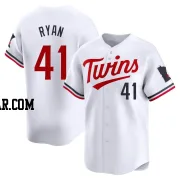 Joe Ryan Men's Minnesota Twins White Limited Home Jersey