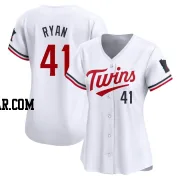 Joe Ryan Women's Minnesota Twins White Limited Home Jersey