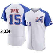 Joe Torre Men's Atlanta Braves White Authentic 2023 City Connect Jersey