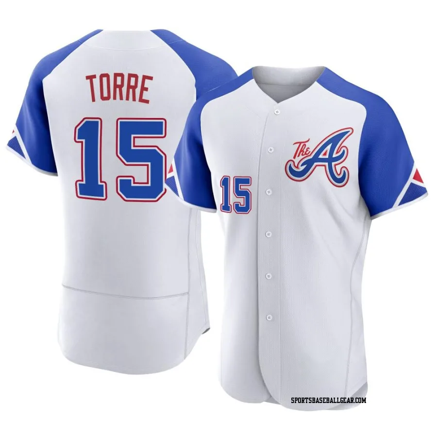 Joe Torre Men's Atlanta Braves White Authentic 2023 City Connect Jersey