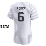 Joe Torre Men's New York Yankees White Elite Home Jersey