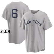 Joe Torre Youth New York Yankees Gray Replica 2021 Field of Dreams Jersey