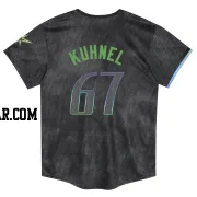 Joel Kuhnel Toddler Tampa Bay Rays Charcoal Limited 2024 City Connect Jersey