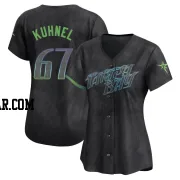 Joel Kuhnel Women's Tampa Bay Rays Charcoal Limited 2024 City Connect Jersey