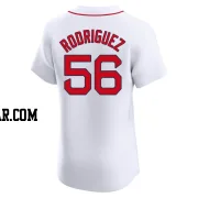 Joely Rodriguez Men's Boston Red Sox White Elite Home Jersey