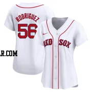 Joely Rodriguez Women's Boston Red Sox White Limited Home Jersey