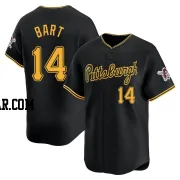 Joey Bart Men's Pittsburgh Pirates Black Limited Alternate Jersey