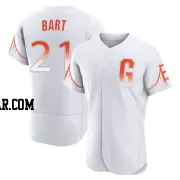 Joey Bart Men's San Francisco Giants White Authentic 2021 City Connect Jersey