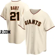 Joey Bart Youth San Francisco Giants Cream Replica Home Jersey