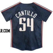 Joey Cantillo Toddler Cleveland Guardians Navy Limited Preschool & 2024 City Connect Jersey