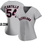 Joey Cantillo Women's Cleveland Guardians Gray Authentic Road Jersey