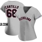 Joey Cantillo Women's Cleveland Guardians Gray Authentic Road Jersey