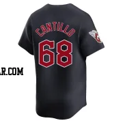 Joey Cantillo Youth Cleveland Guardians Navy Limited Alternate Jersey