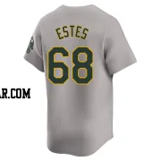 Joey Estes Men's Oakland Athletics Gray Limited Away Jersey