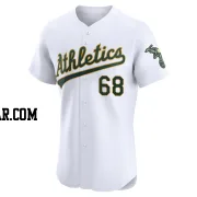 Joey Estes Men's Oakland Athletics White Elite Home Jersey