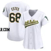 Joey Estes Women's Oakland Athletics White Limited Home Jersey