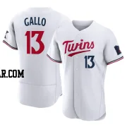 Joey Gallo Men's Minnesota Twins White Authentic Home Jersey