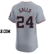 Joey Gallo Men's Washington Nationals Gray Elite Road Jersey