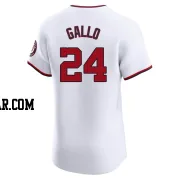 Joey Gallo Men's Washington Nationals White Elite Home Jersey