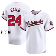 Joey Gallo Men's Washington Nationals White Limited Home Jersey