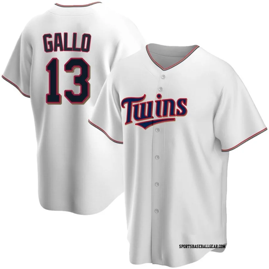 Joey Gallo Youth Minnesota Twins White Replica Home Jersey