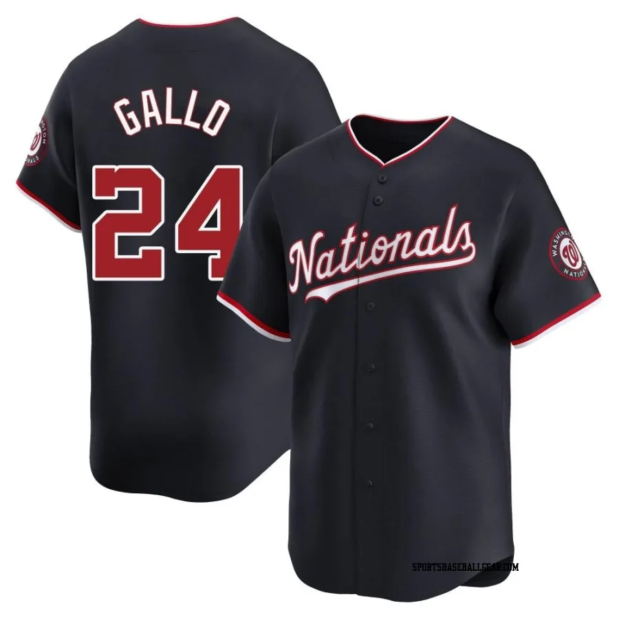 Joey Gallo Youth Washington Nationals Navy Limited Alternate Jersey