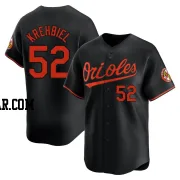 Joey Krehbiel Men's Baltimore Orioles Black Limited Alternate Jersey