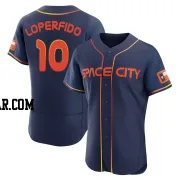 Joey Loperfido Men's Houston Astros Navy Authentic 2022 City Connect Jersey