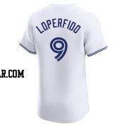 Joey Loperfido Men's Toronto Blue Jays White Elite Home Jersey