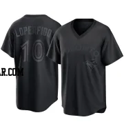 Joey Loperfido Youth Toronto Blue Jays Black Replica Pitch Fashion Jersey