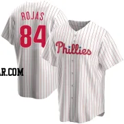 Johan Rojas Men's Philadelphia Phillies White Replica Home Jersey