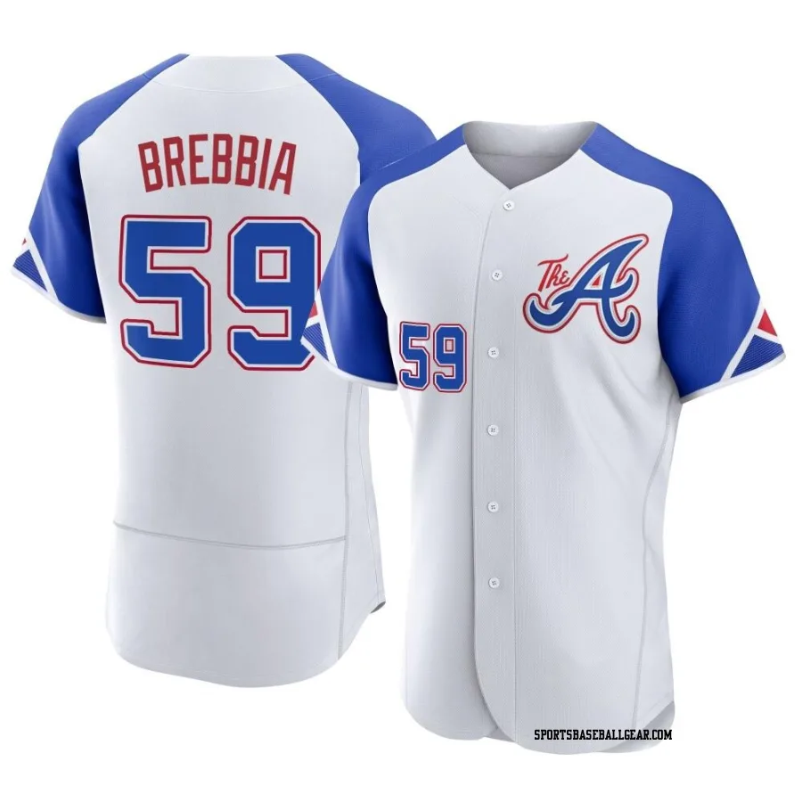 John Brebbia Men's Atlanta Braves White Authentic 2023 City Connect Jersey